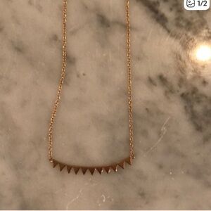 Gorjana Gold Chevron Necklace